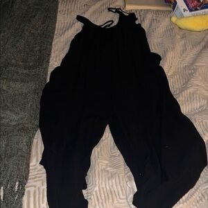 Shinestar Elegant Black Jumpsuit size Small #353